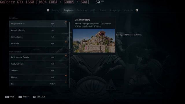 ? NVIDIA GeForce GTX 1650 [Laptop, 50W] - AC: Odyssey gameplay benchmarks (1080p) смотреть онлайн