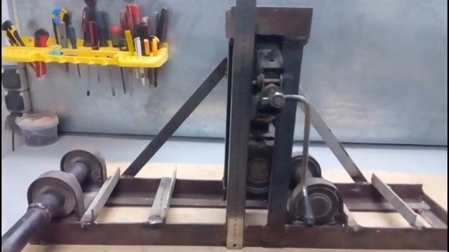 ТРУБОГИБ своими руками. Обзор самодельного трубогиба.