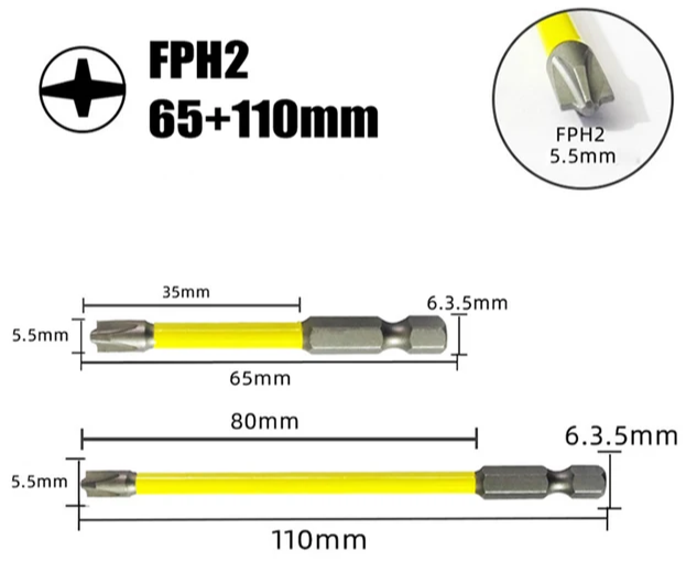 Магнитная крестовая отвертка для электрика FPH2 Magnetic Phillips screwdriver for electrician смотреть онлайн