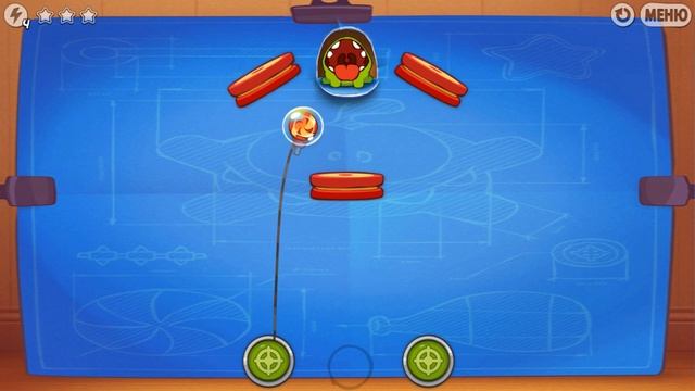 Cut the Rope: Experiments прохождение #2 Леденцовый Мир (уровни 1-25) смотреть онлайн
