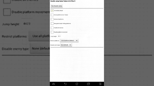 Hack doodle jump (MOD MENU) ANDROID!! смотреть онлайн