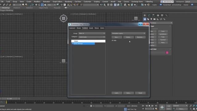 How to Add Scripts to Toolbars in 3ds Max смотреть онлайн