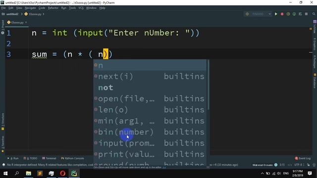 How to Sum of the First N Positive Integers in Python смотреть онлайн