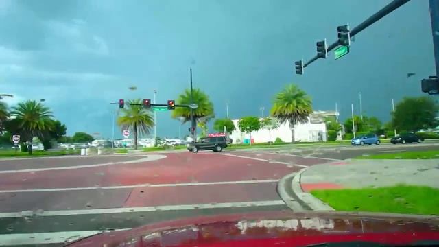 Иду на Грозу Черные Тучи - Потрясающий Закат FloridaYalta 06.07.2015