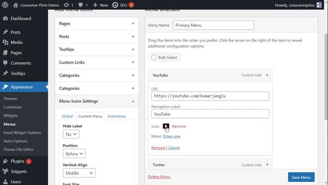 How to Add Menu Icons to WordPress Site menu смотреть онлайн