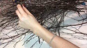 ГНЕЗДО из веток своими руками. Пасхальный декор. Мастер-класс. Творчество. Ольга Чепишко