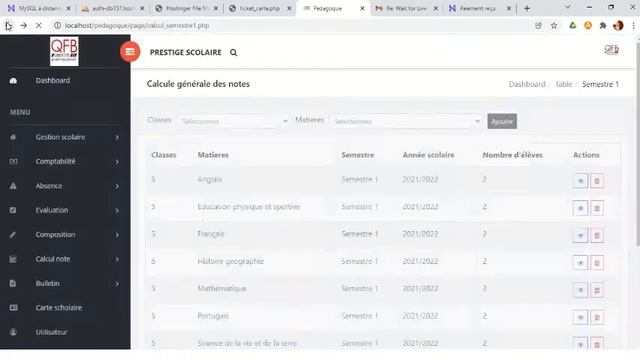une plateforme de gestion scolaire смотреть онлайн