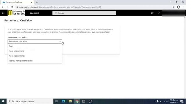 Cómo restaurar archivos en OneDrive смотреть онлайн