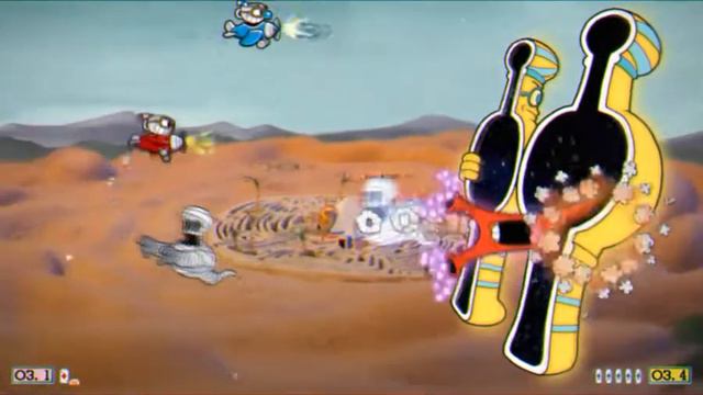 Прохождение Cuphead - "Пирамида в опасности" в режиме Эксперт смотреть онлайн