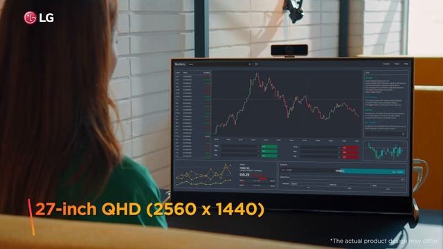 LG Libero Monitor 27BQ70QC-S l 場所にこだわらない新しいPCモニター смотреть онлайн