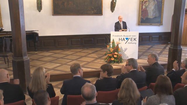 Hayek Stiftung, Internationaler Preis 2015 an Jens Weidmann смотреть онлайн