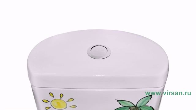 Унитаз-компакт детский ПКФ "ЖИРАФ" (ручная роспись) смотреть онлайн