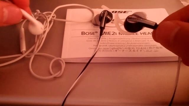 Bose MIE2i Iphone headset comparison смотреть онлайн
