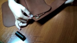 Женская сумка из натуральной кожи (своими руками) DIY |  Leather ladies bag