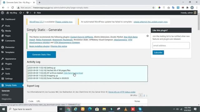 How to convert WordPress website into Static HTML | WordPress 2020 смотреть онлайн