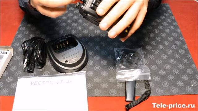 Обзор рации Vector VT 48 W смотреть онлайн
