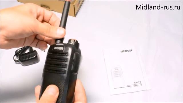 Обзор рации Roger KP 19 смотреть онлайн