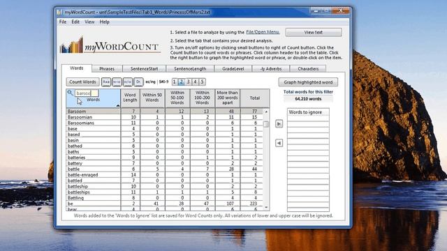 How to count words and determine word frequency using myWordCount смотреть онлайн