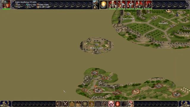 Battle of Numantia pt. 1. Imperivm Great Battles of Rome Gameplay смотреть онлайн