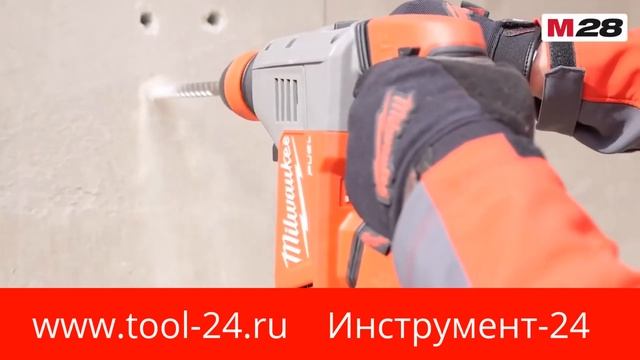 Возможно Аккумуляторный Перфоратор Milwaukee M28 CHPX 502C  Sds+ лучше, чем электрический؟؟ #tool24