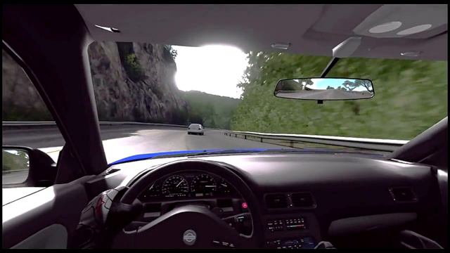 Forza 4 - Touge Battle - Nissan 240SX vs. GTI VR6 Mk3 (HD) смотреть онлайн