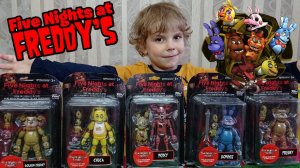 Five Nights at Freddy’s/FNAF ФИГУРКИ АНИМАТРОНИКИ 5 НОЧЕЙ С ФРЕДДИ/Обзор всей коллекции игрушек FNAF