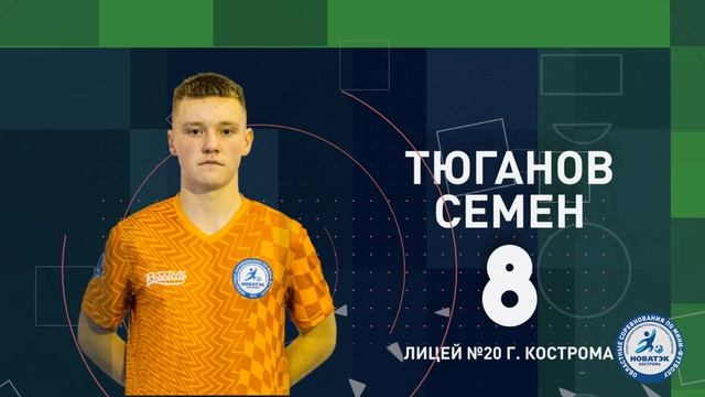 Лицей №20 города Костромы в финале соревнований по мини-футболу на Кубок 