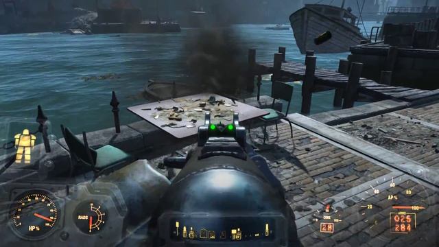 Fallout 4 Maxed out Gameplay Gtx 970 + AMD Fx 8300 смотреть онлайн