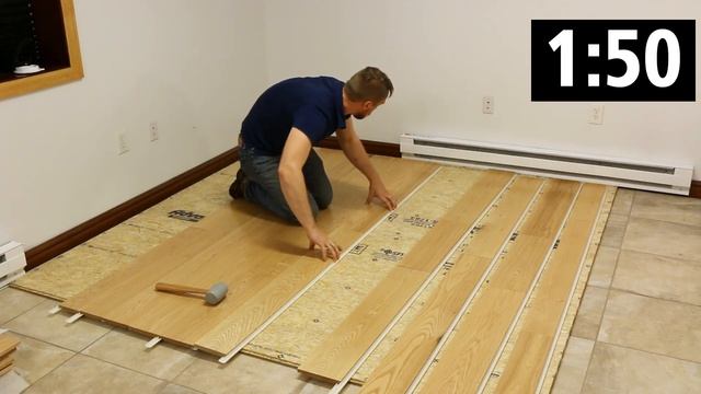 Steller Flooring: Solid Hardwood Installation Challenge смотреть онлайн