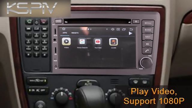 VOLVO S60/V70/XC70 2001-2004 7 inch with dvd #androidauto #carstereo #navigation #android #cardvd смотреть онлайн