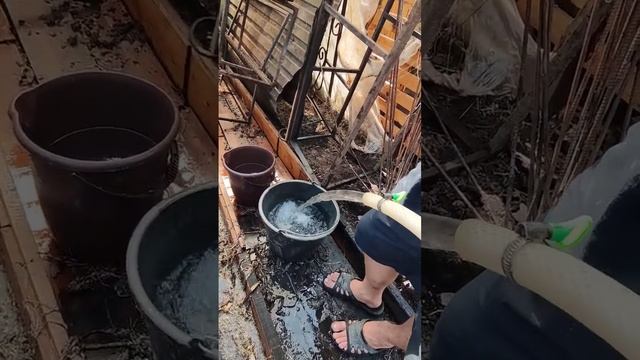 Абиссинка с питьевой водой и мощным напором