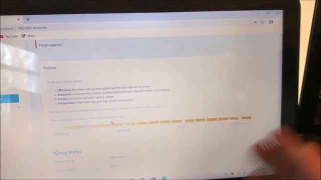 Innosilicon T2THM 30T Miner Working Proof