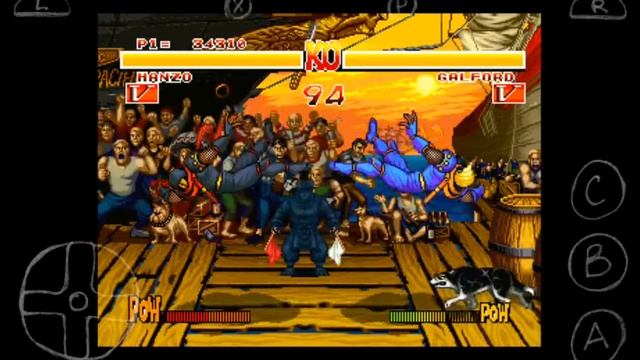 Samurai Shodown Real3DOPlayeron on Nvidia Shield Tablet (Android) смотреть онлайн