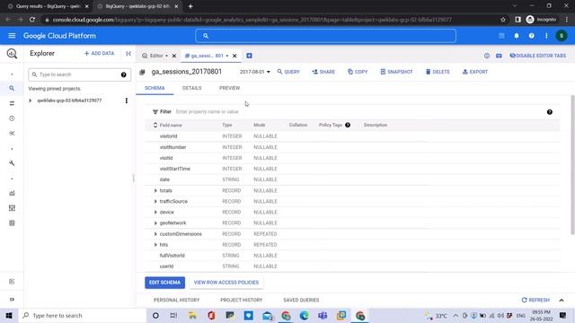 Working with JSON, Arrays, and Structs in BigQuery #googlecloudfacilitator #quests #qwiklabs #gcp смотреть онлайн