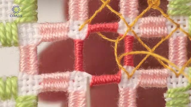 Learn How To Do Square Filet Filling Embroidery Advanced German смотреть онлайн