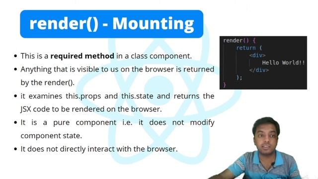 React Placement Ready || Part-IV Lifecycle Methods || React Interview Questions || Preparation Guid смотреть онлайн