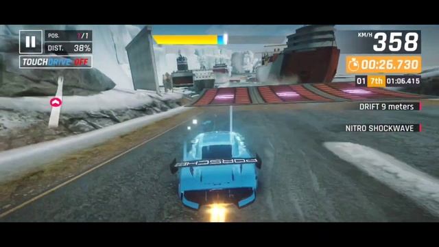 Asphalt 9: Porsche 935 (2019) Grand Prix Qualified Round - Coastal Ice : 2⭐ 1:02.950 смотреть онлайн