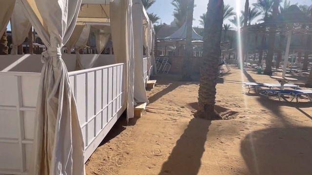 Обзор пляжа и баров в отеле SETI Sharm 4* 2022