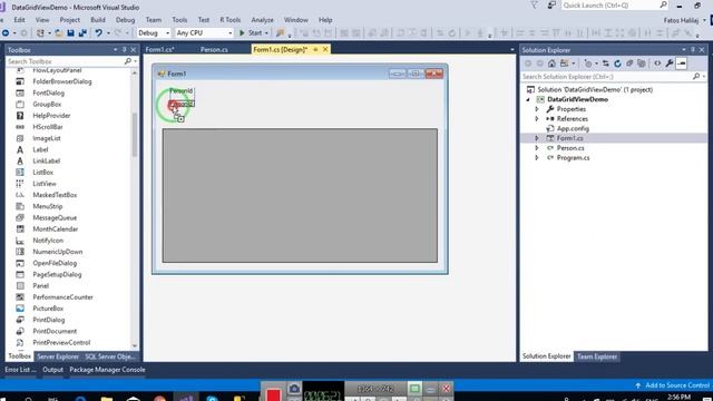 How to use DataGridView Control in C# смотреть онлайн