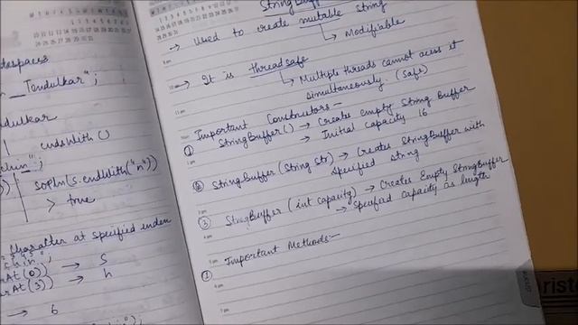 String Buffer class in Java смотреть онлайн