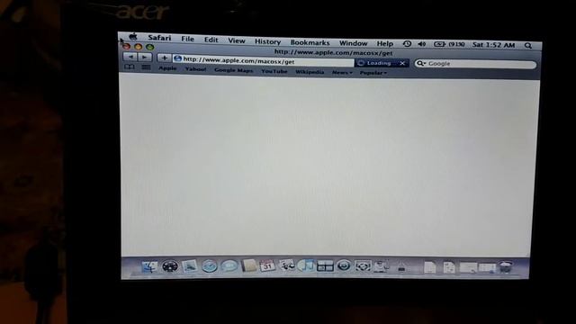 Mac OS X Hackintosh On Acer Aspire One ZG5