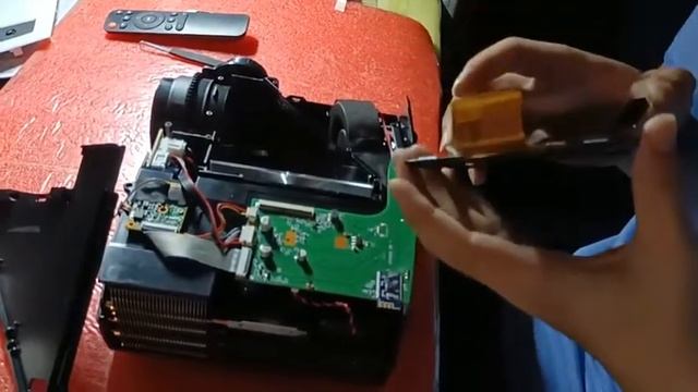 Разборка проектора YG 430. YG 431.