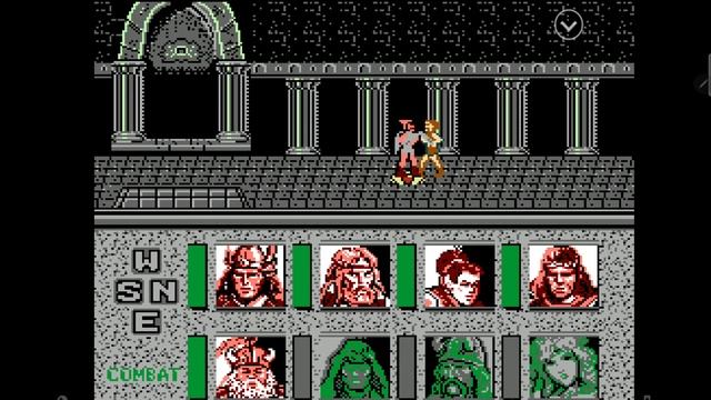Advanced Dungeons & Dragons – Heroes of the Lance - NES, Actual Gameplay смотреть онлайн