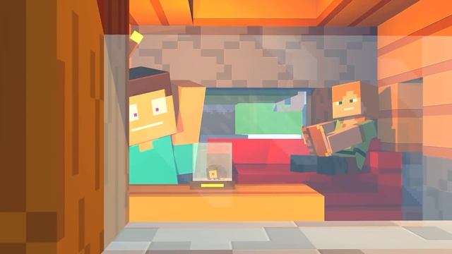 THE WARDEN! Minecraft Animation - Alex And Steve Life