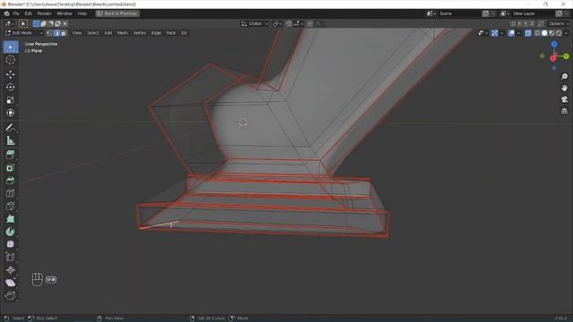 Modeling an Outdoor Bench in Blender. Моделирование уличной лавки в Blender смотреть онлайн