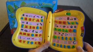 Видео обзор детская игрушка - Азбука Волшебная книжка Joy Toy