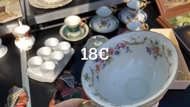 БАРАХОЛКА Германии⚜️Лучшая! Великолепный розовый фарфор! MEISSEN - мой! смотреть онлайн