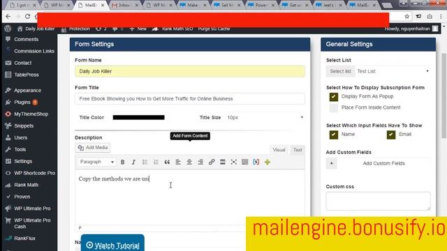 MailEngine Review from Real User-⚠️?-Don't Buy WP Mail Engine without my Bonus ?? смотреть онлайн