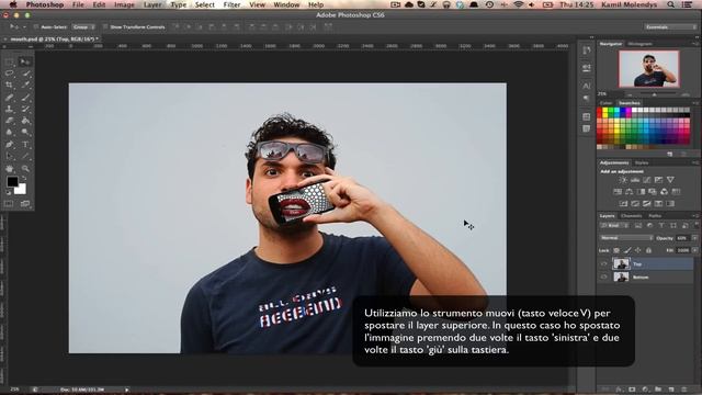 Creare un effetto 3D sulle foto con Photoshop смотреть онлайн