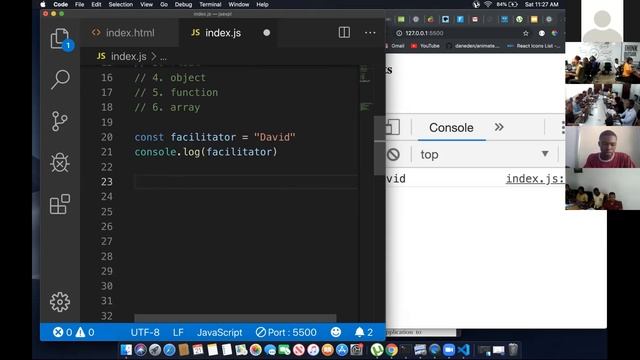 JavaScript Tutorial 2 смотреть онлайн